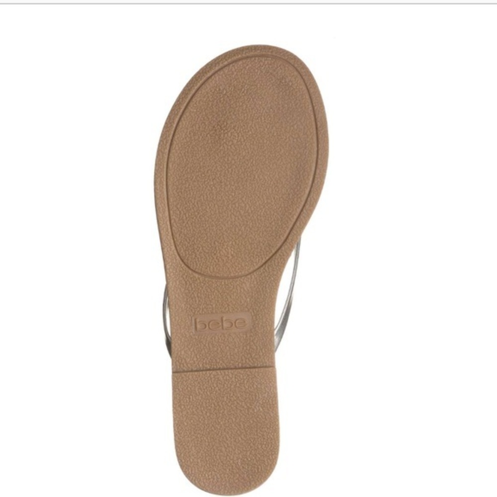 Bebe Silver Thing Sandals - Picture 4 of 5